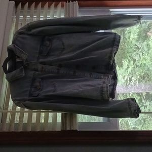 Light blue jean jacket 2x